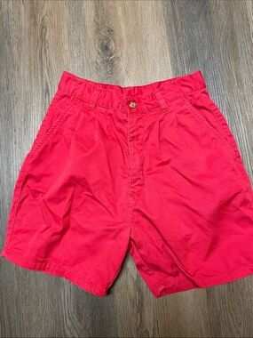 Duck head girls size 14, red